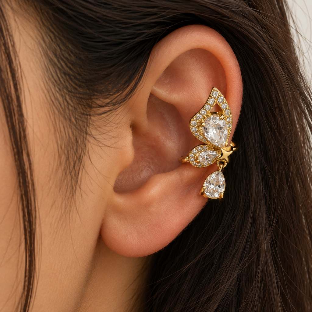 Wing earcuff