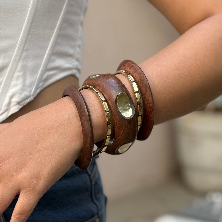 Nihara wood cuff