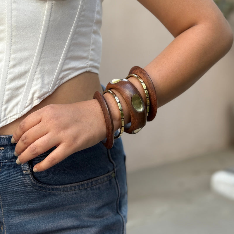 Nihara wood cuff