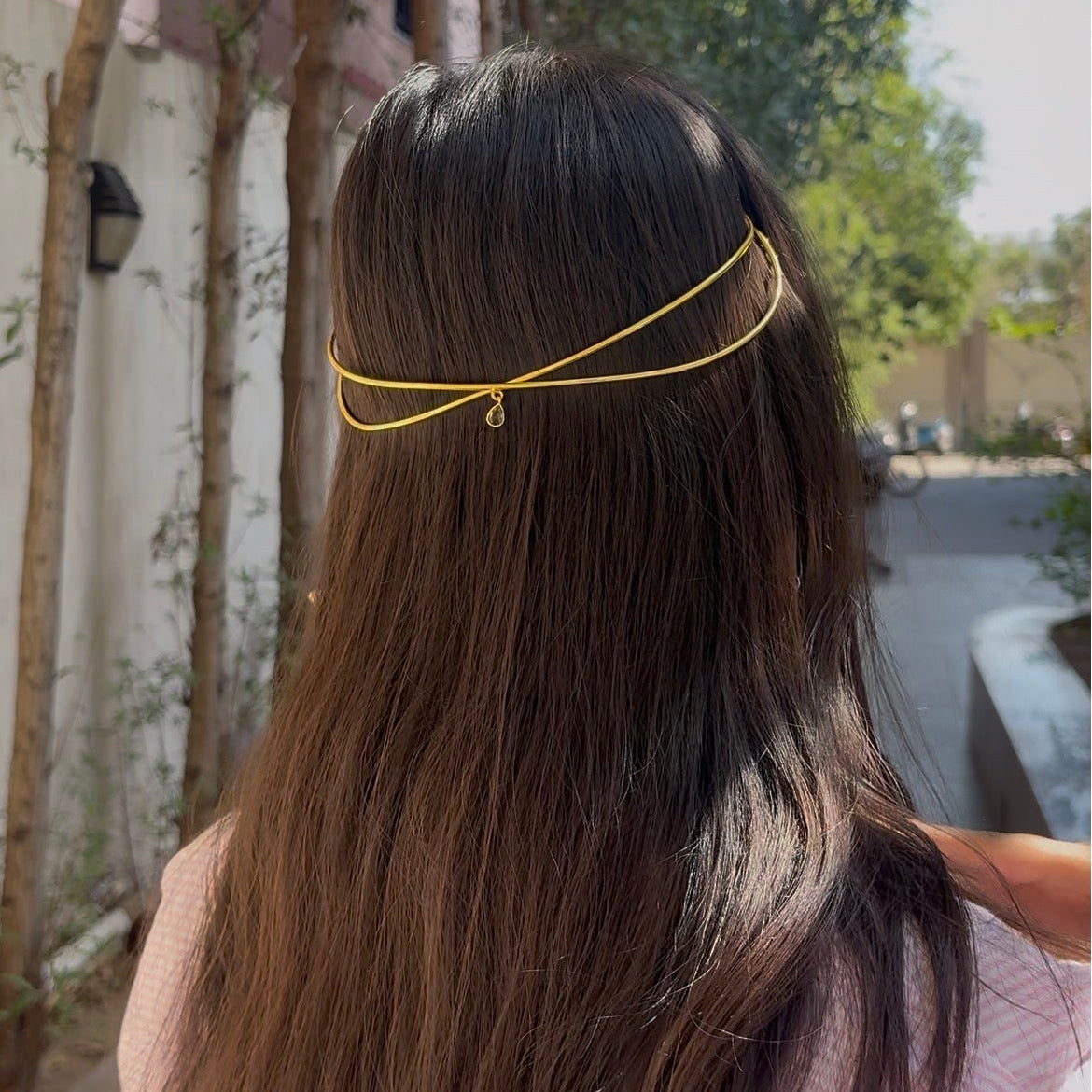 Victorian hair tiara