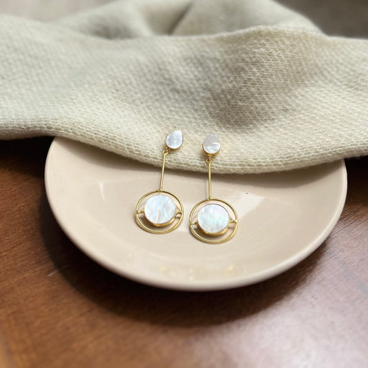 Iris Drop Earrings