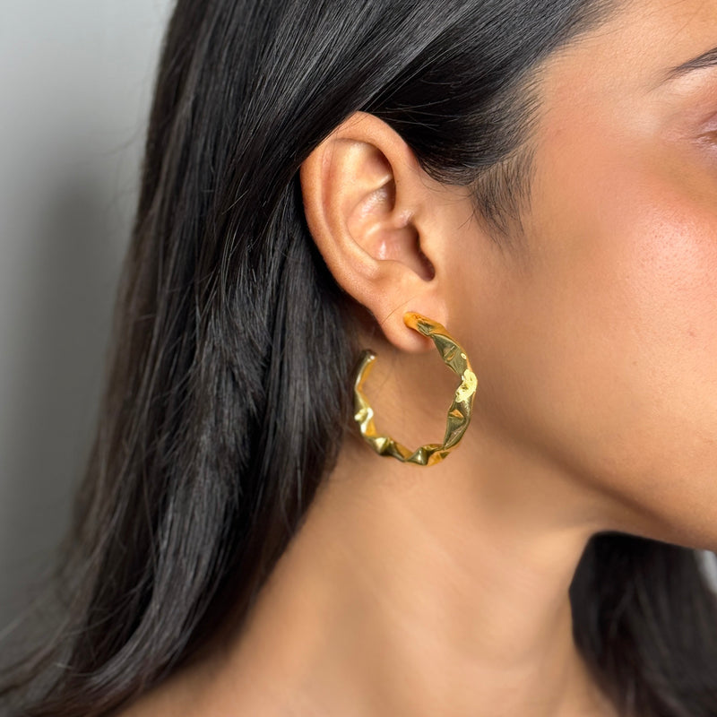 Crystal hoops