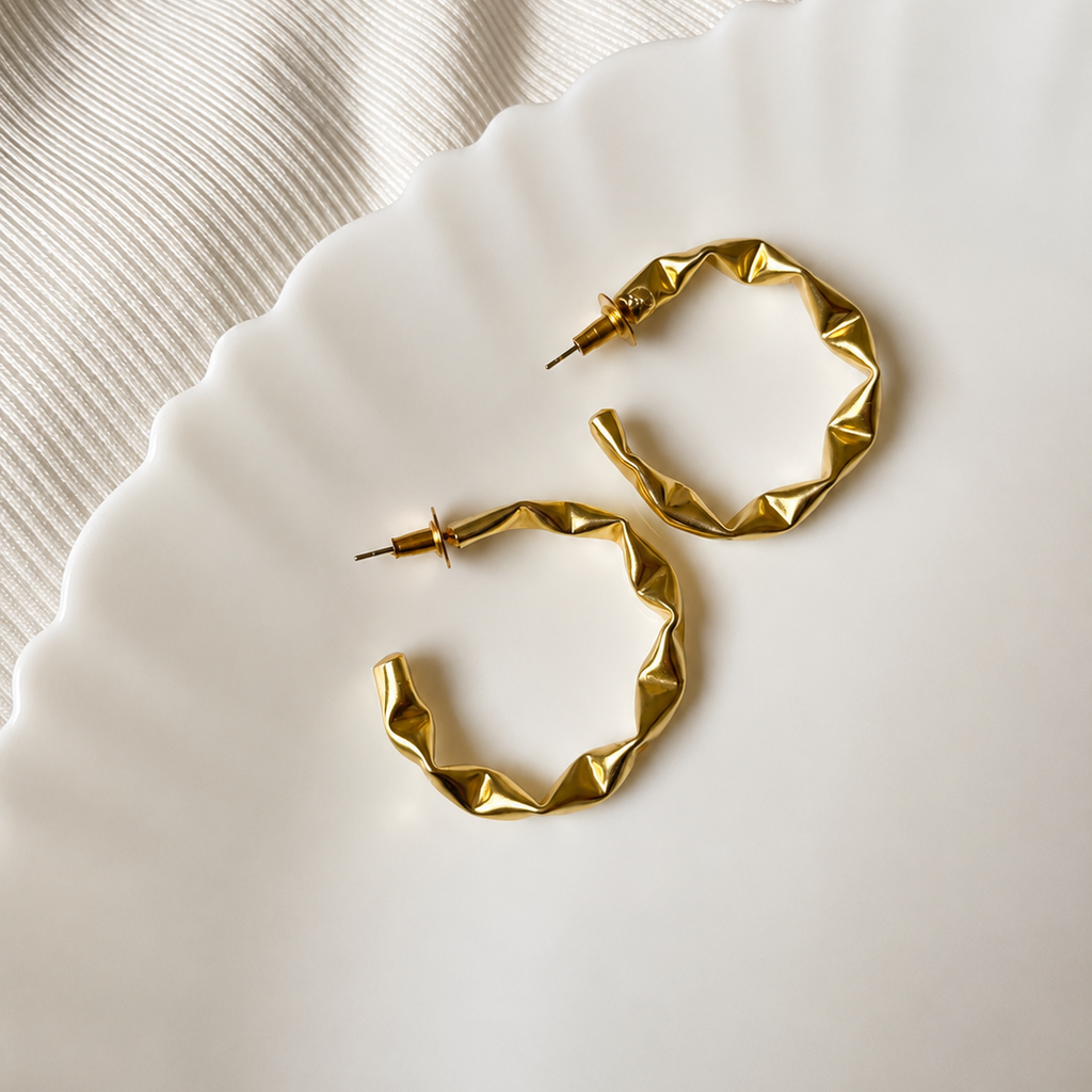 Crystal hoops