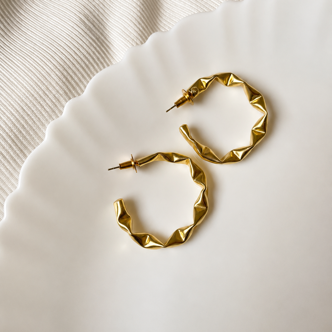Crystal hoops