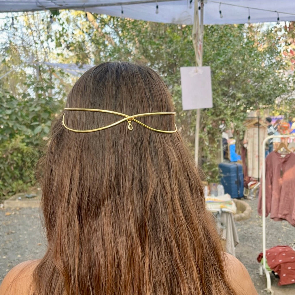 Victorian hair tiara